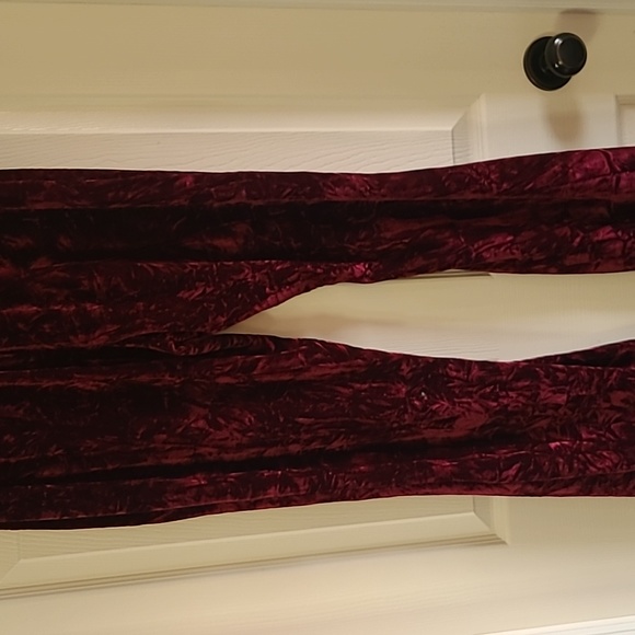 XL killstar crushed velvet flares - Picture 4 of 4